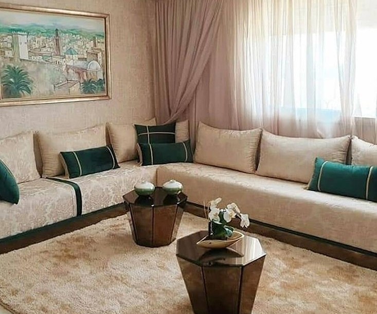 Salon marocain de luxe