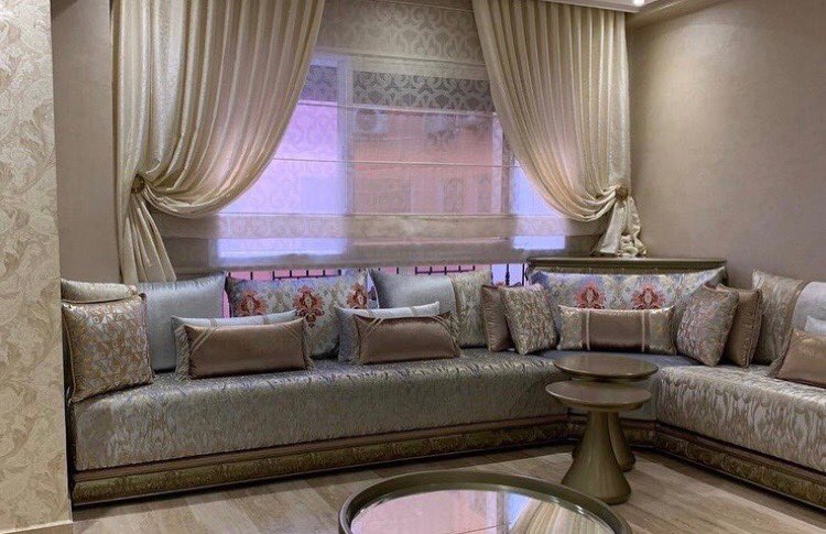 Acheter rideau pour salon marocain en ligne 